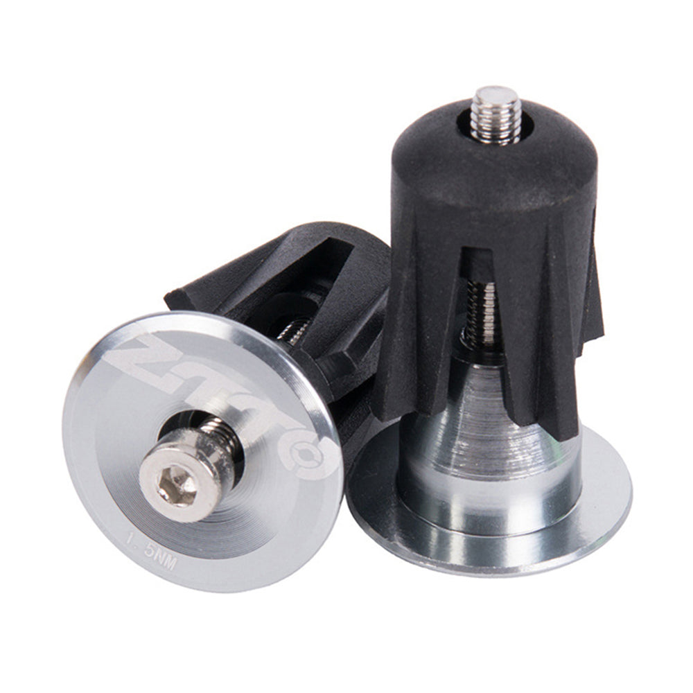 ZTTO 0901 1 Pair Bar End Plugs Handlebar End Caps Bike Handlebar Plugs for 22-24mm ZTTO 0901 1 Pair Bar End Plugs Handlebar End Caps Bike Handlebar Plugs for 22-24mm